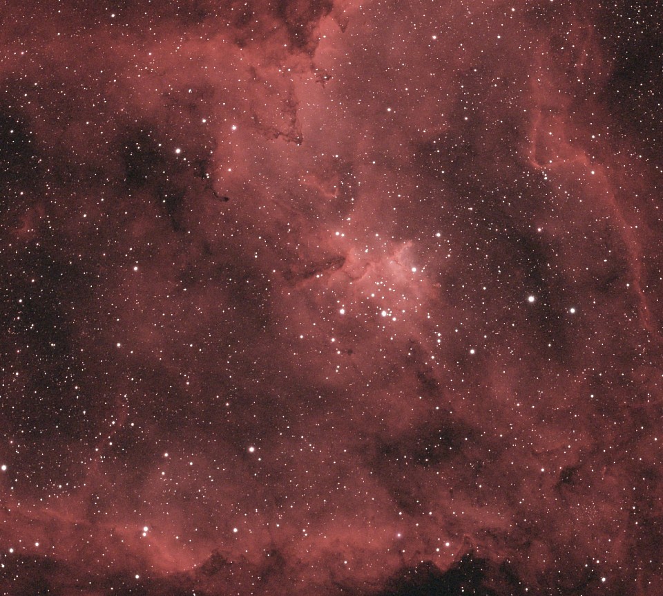 Centre of Heart Nebula