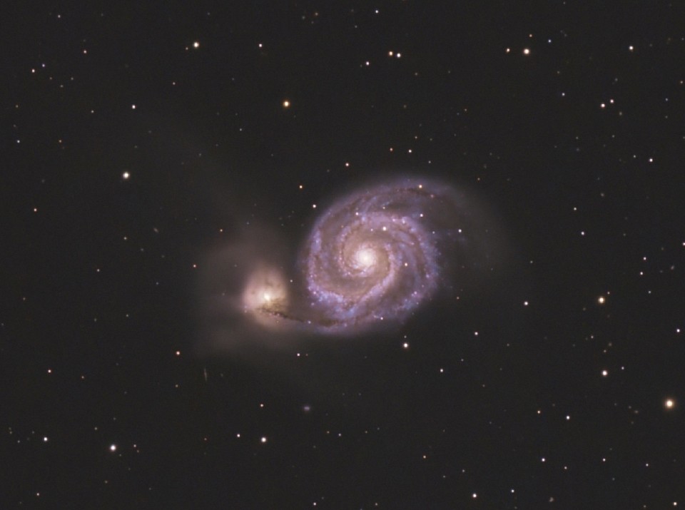 M51 Whirlpool galaxy