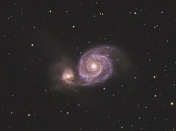 M51, The Whirlpool Galaxy